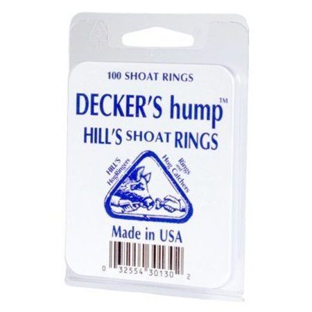 DECKER MFGMPANY 100PK  Shoat Ring 2